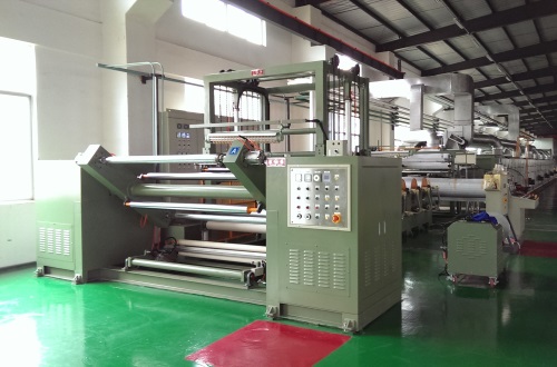 Oven to the center rewinder